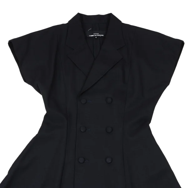 tricot COMME des GARCONS Poly Wool Double Button Pullover Dress K-166656_003