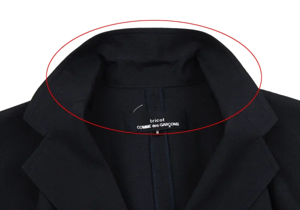 tricot COMME des GARCONS Poly Wool Double Button Pullover Dress K-166656_005