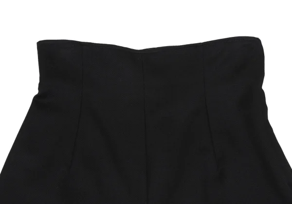 tricot COMME des GARCONS Wool Gabardine High Waist Shorts K-166658_002