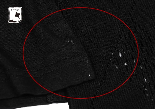 Y's Diamond Mesh Asymmetrical Top K-166660_009