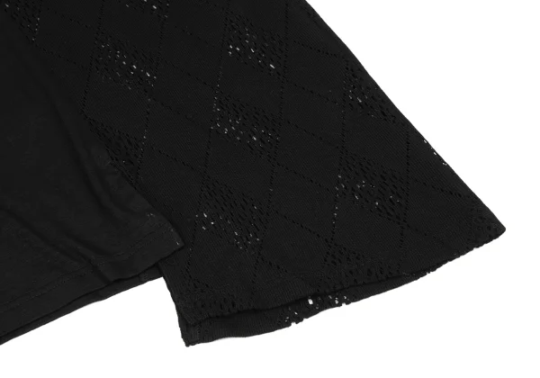 Y's Diamond Mesh Asymmetrical Top K-166660_010