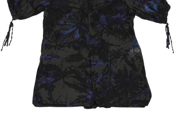 Y's Floral Print Double Front Button Blouse K-166662_009