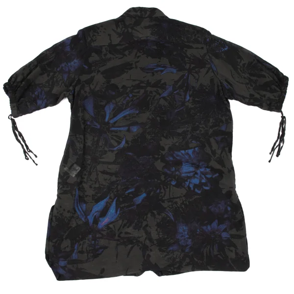 Y's Floral Print Double Front Button Blouse K-166662_012