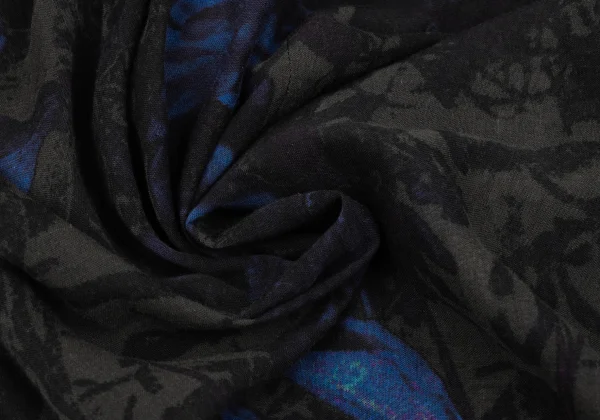 Y's Floral Print Double Front Button Blouse K-166662_015