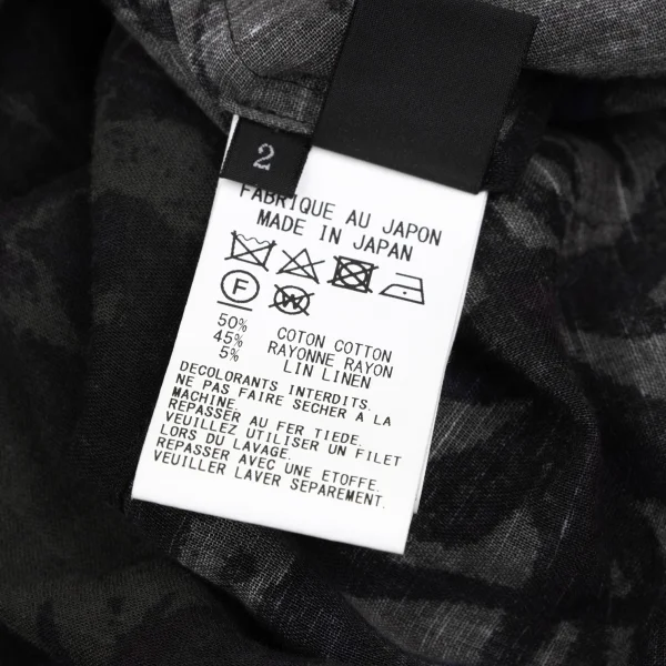 Y's Floral Print Double Front Button Blouse K-166662_016