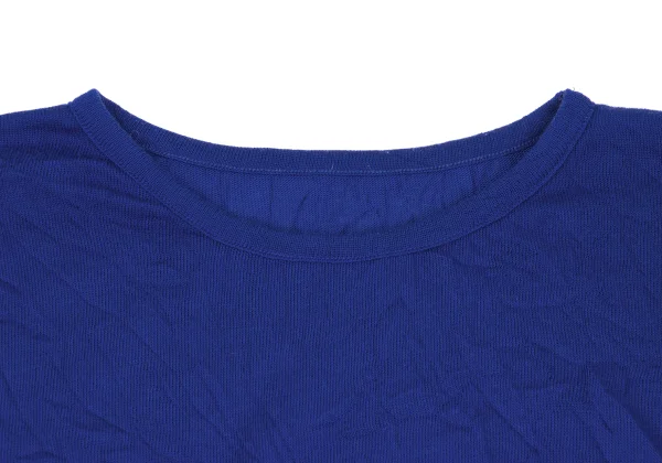 Y's Wrinkled Short Sleeve Knit Sweater K-166663_004