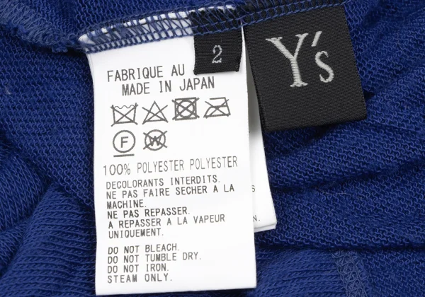 Y's Wrinkled Short Sleeve Knit Sweater K-166663_011