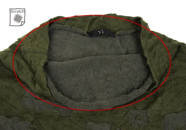 Y's Floral Jacquard Knit Sweater K-166665_005