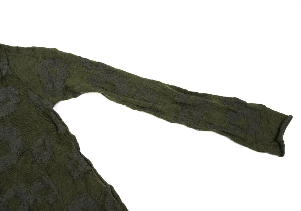 Y's Floral Jacquard Knit Sweater K-166665_006