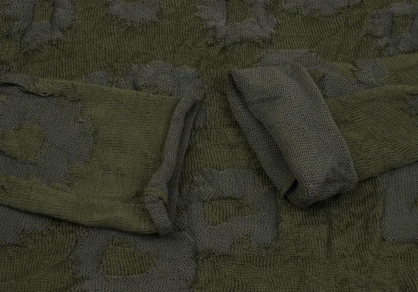 Y's Floral Jacquard Knit Sweater K-166665_007