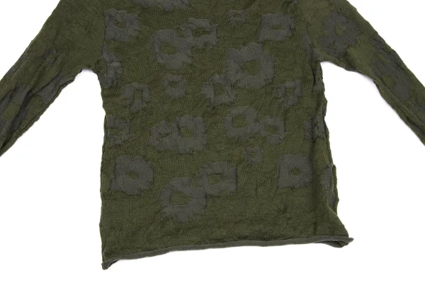Y's Floral Jacquard Knit Sweater K-166665_008