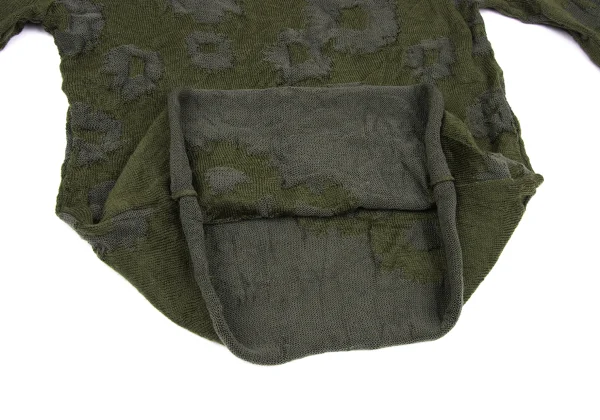 Y's Floral Jacquard Knit Sweater K-166665_010