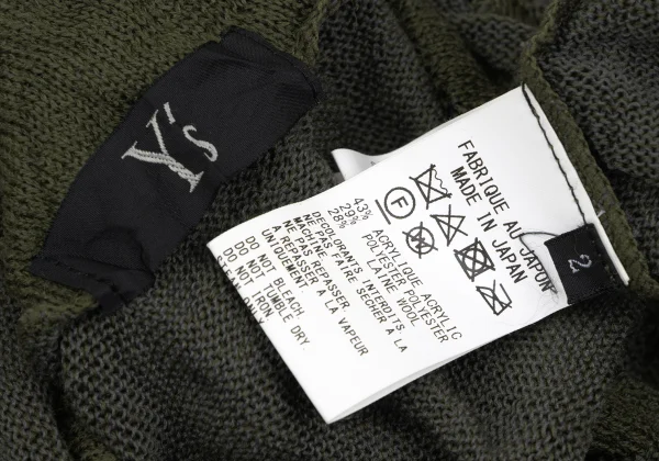 Y's Floral Jacquard Knit Sweater K-166665_015