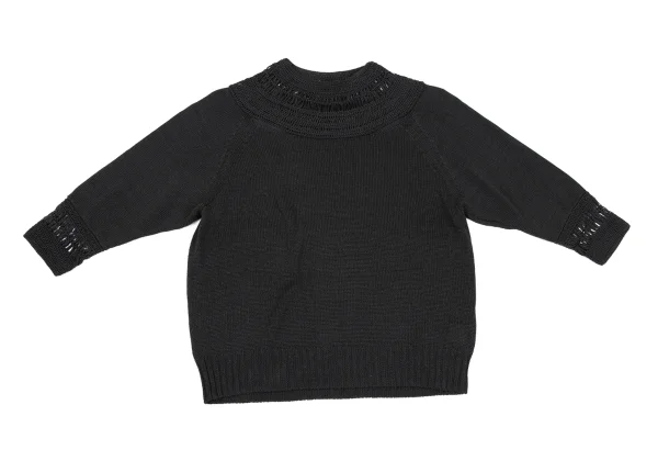 Y's Design Woven Knit Sweater K-166666_002