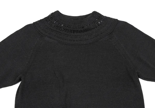 Y's Design Woven Knit Sweater K-166666_003