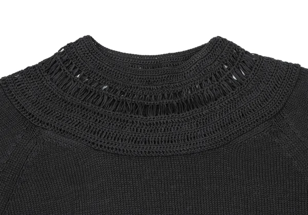 Y's Design Woven Knit Sweater K-166666_004
