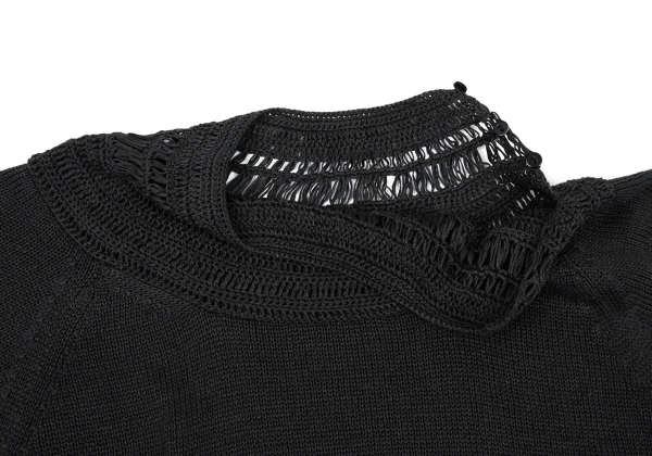 Y's Design Woven Knit Sweater K-166666_006