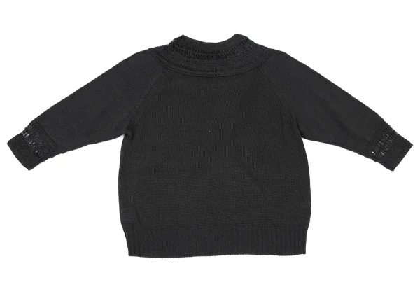 Y's Design Woven Knit Sweater K-166666_011