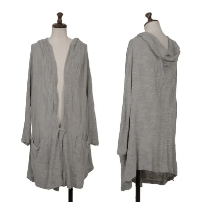 Y's Design Woven Over-sized Cardigan