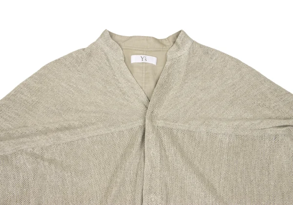 Y's Linen Mesh Dolman Sleeve Knit Cardigan K-166669_003