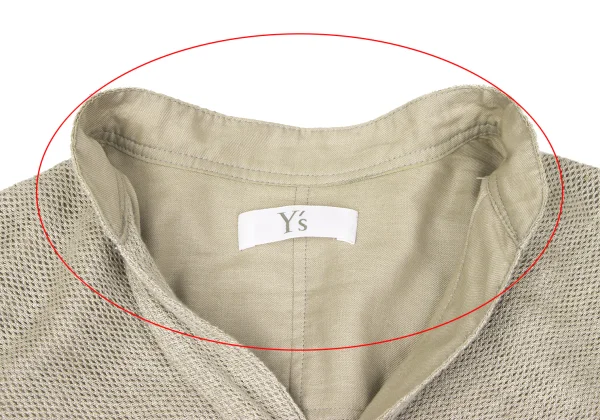 Y's Linen Mesh Dolman Sleeve Knit Cardigan K-166669_005