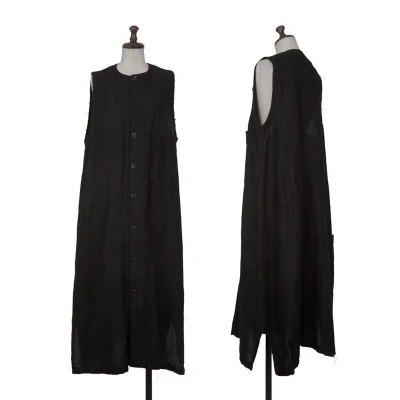 Y's Clash Stitch Design Sleeveless Dress
