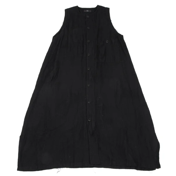 Y's Clash Stitch Design Sleeveless Dress K-166671_002