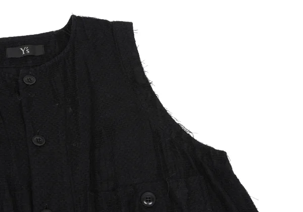 Y's Clash Stitch Design Sleeveless Dress K-166671_007