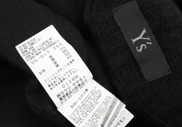 Y's Clash Stitch Design Sleeveless Dress K-166671_017