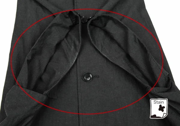 Y's Linen Blended Cotton Hooded Shirt Dress K-166672_012