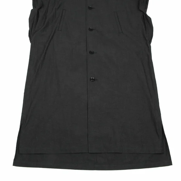 Y's Linen Blended Cotton Hooded Shirt Dress K-166672_013