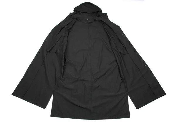 Y's Linen Blended Cotton Hooded Shirt Dress K-166672_014