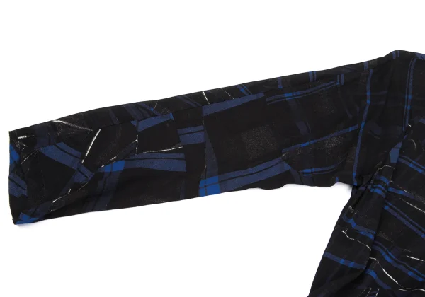 Y's Geometric Printed Shirt Dress K-166673_008