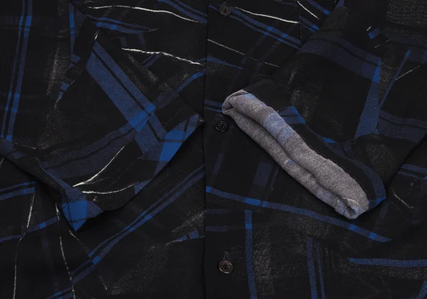 Y's Geometric Printed Shirt Dress K-166673_009