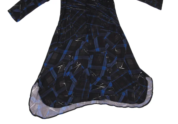 Y's Geometric Printed Shirt Dress K-166673_010