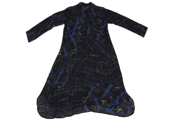 Y's Geometric Printed Shirt Dress K-166673_013