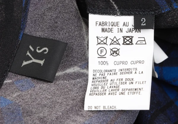 Y's Geometric Printed Shirt Dress K-166673_017