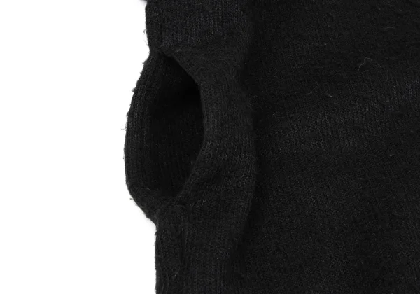 Y's Mohair Blend Collared Dolman Knit Dress K-166674_008