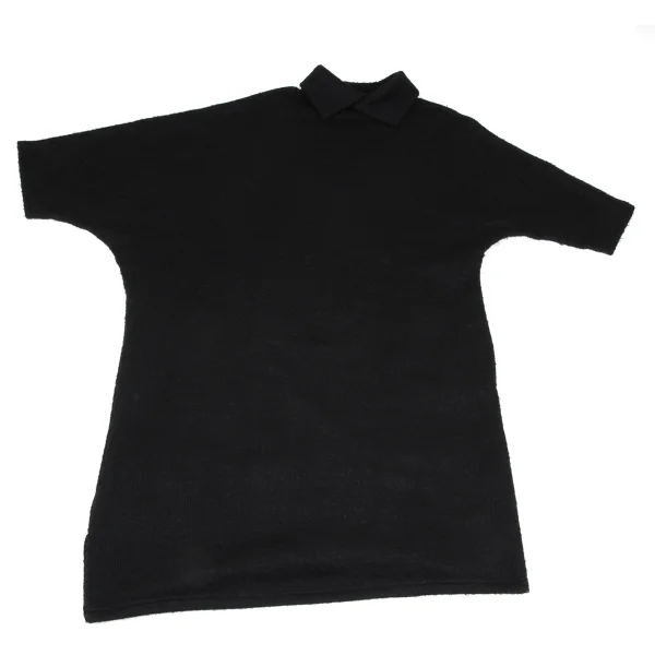 Y's Mohair Blend Collared Dolman Knit Dress K-166674_011