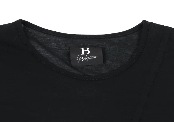 B Yohji Yamamoto Cotton Cord Design T-shirt K-166677_004