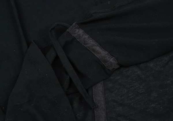 B Yohji Yamamoto Cotton Cord Design T-shirt K-166677_009