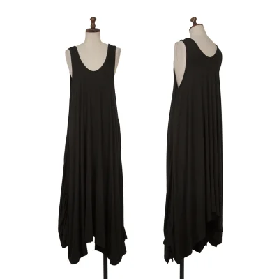 B Yohji Yamamoto Side Shirring Sleeveless Tunic