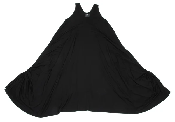 B Yohji Yamamoto Side Shirring Sleeveless Tunic K-166678_002