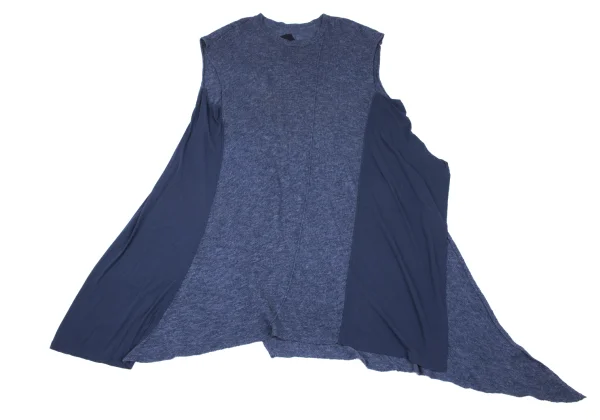 Yohji Yamamoto Super Switching Knit Sleeveless Dress K-166680_002