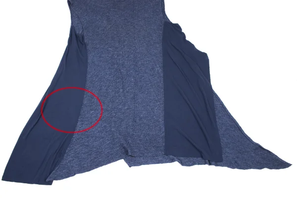 Yohji Yamamoto Super Switching Knit Sleeveless Dress K-166680_008