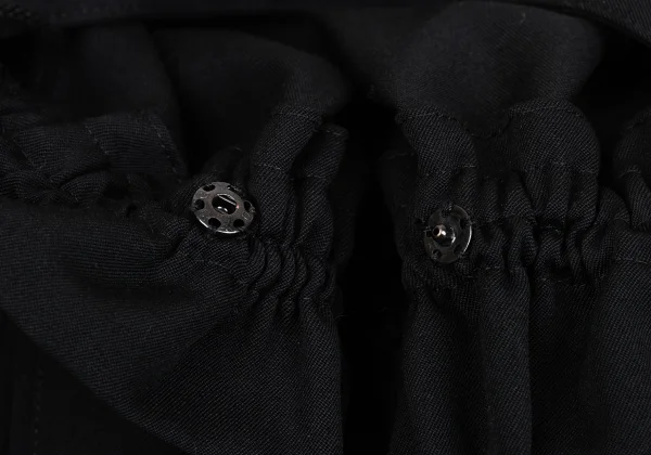 Yohji Yamamoto collections Wool Gabardine Side- Tied Skirt K-166681_007