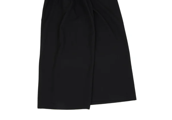 Yohji Yamamoto collections Wool Gabardine Side- Tied Skirt K-166681_010