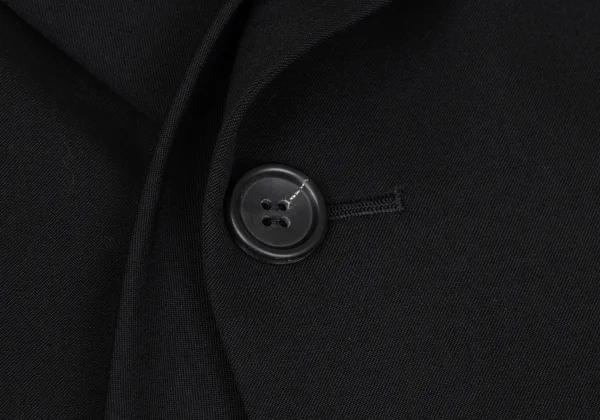 Yohji Yamamoto FEMME Wool Gabardine Detachable Jacket K-166682_005