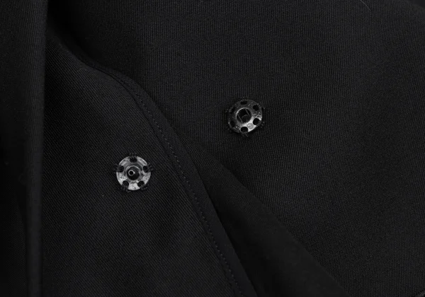 Yohji Yamamoto FEMME Wool Gabardine Detachable Jacket K-166682_011