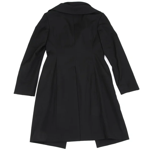 Yohji Yamamoto FEMME Wool Gabardine Detachable Jacket K-166682_013